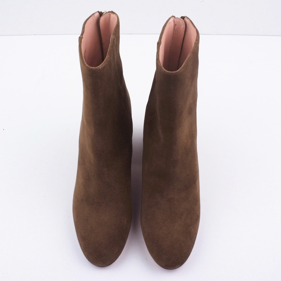 New JCREW Sadie Boots in Suede Dark Pecan - Picture 3 of 5